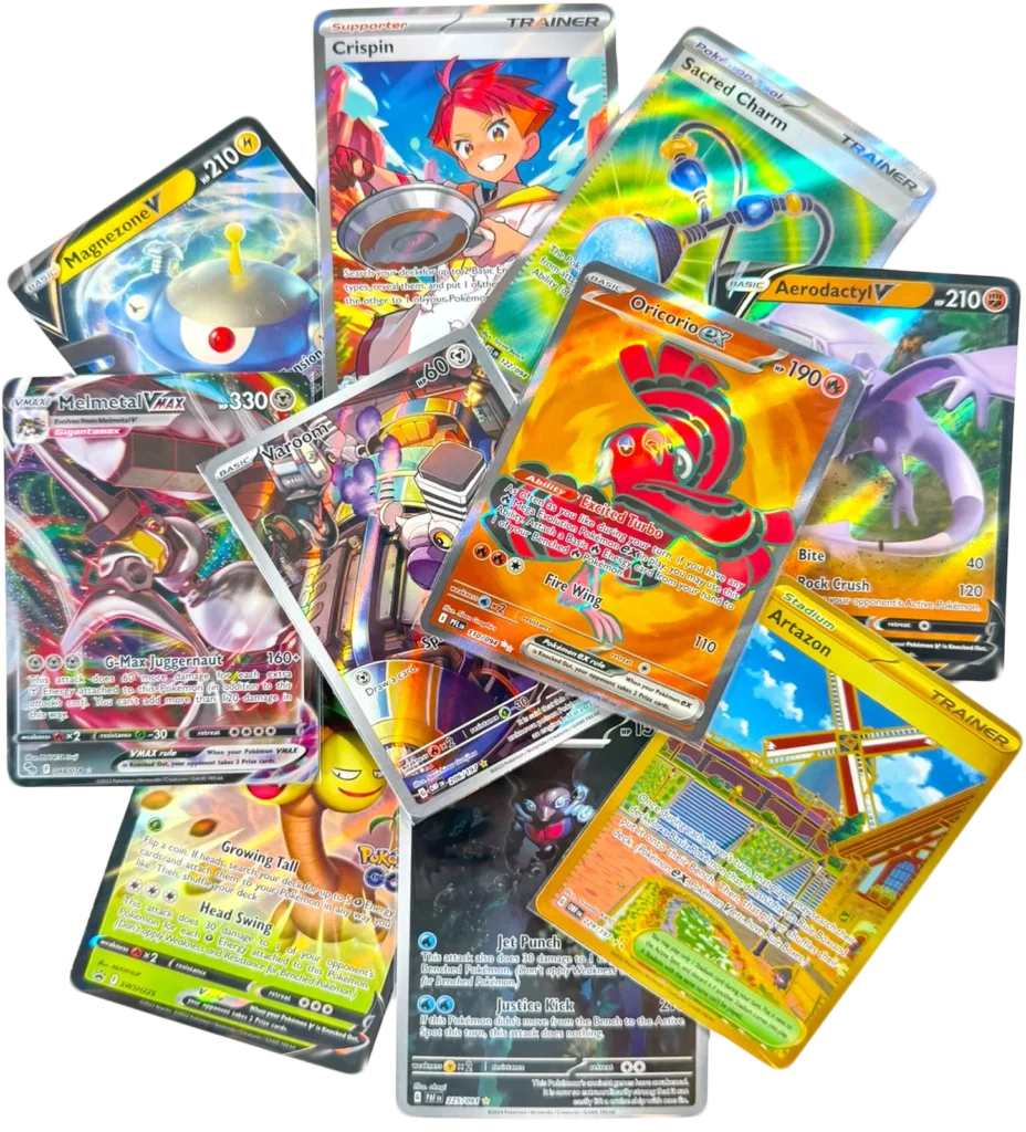10 engelske fullart kort afsløret eksempel