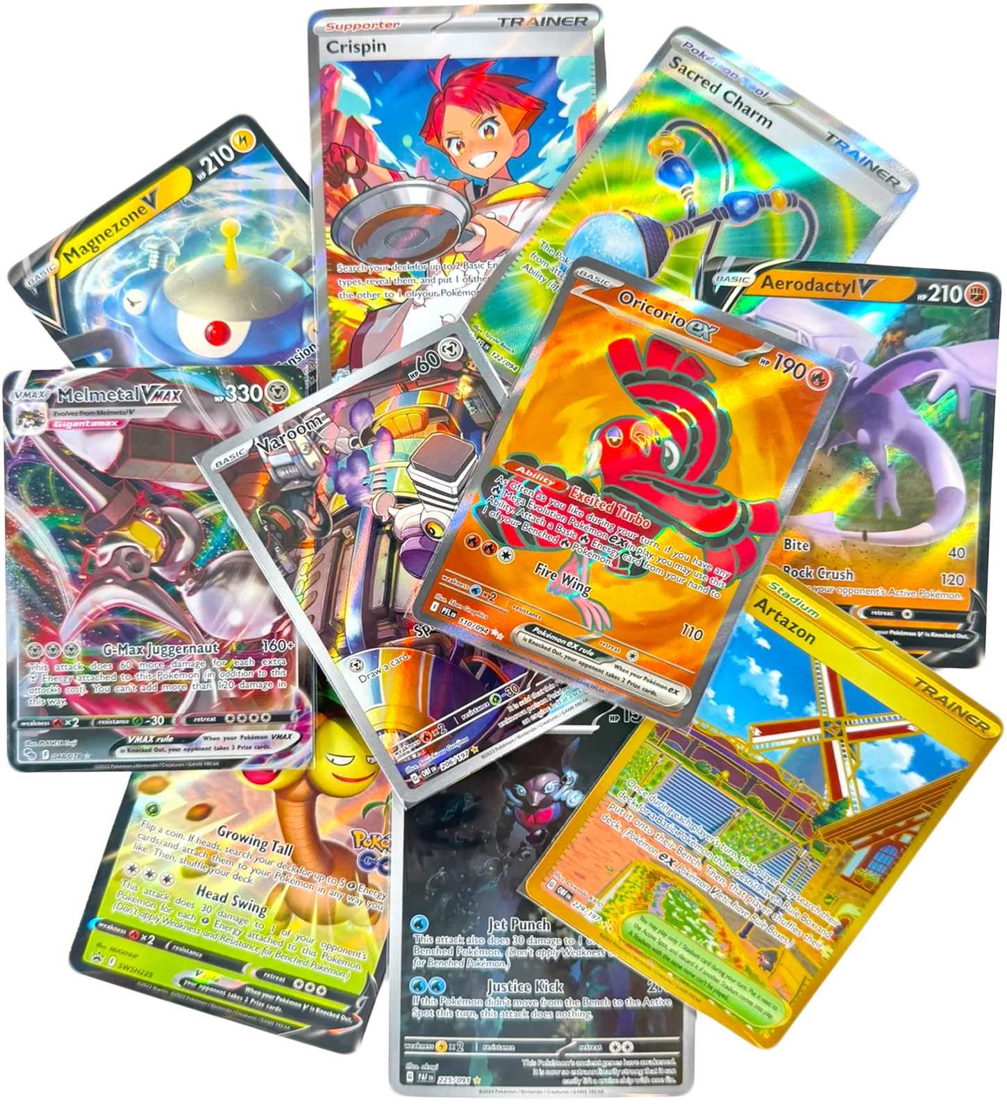 10 engelske fullart kort afsløret eksempel