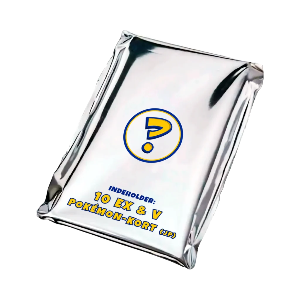 10 japanske ex pokemon kort mystery pakke produktbillede