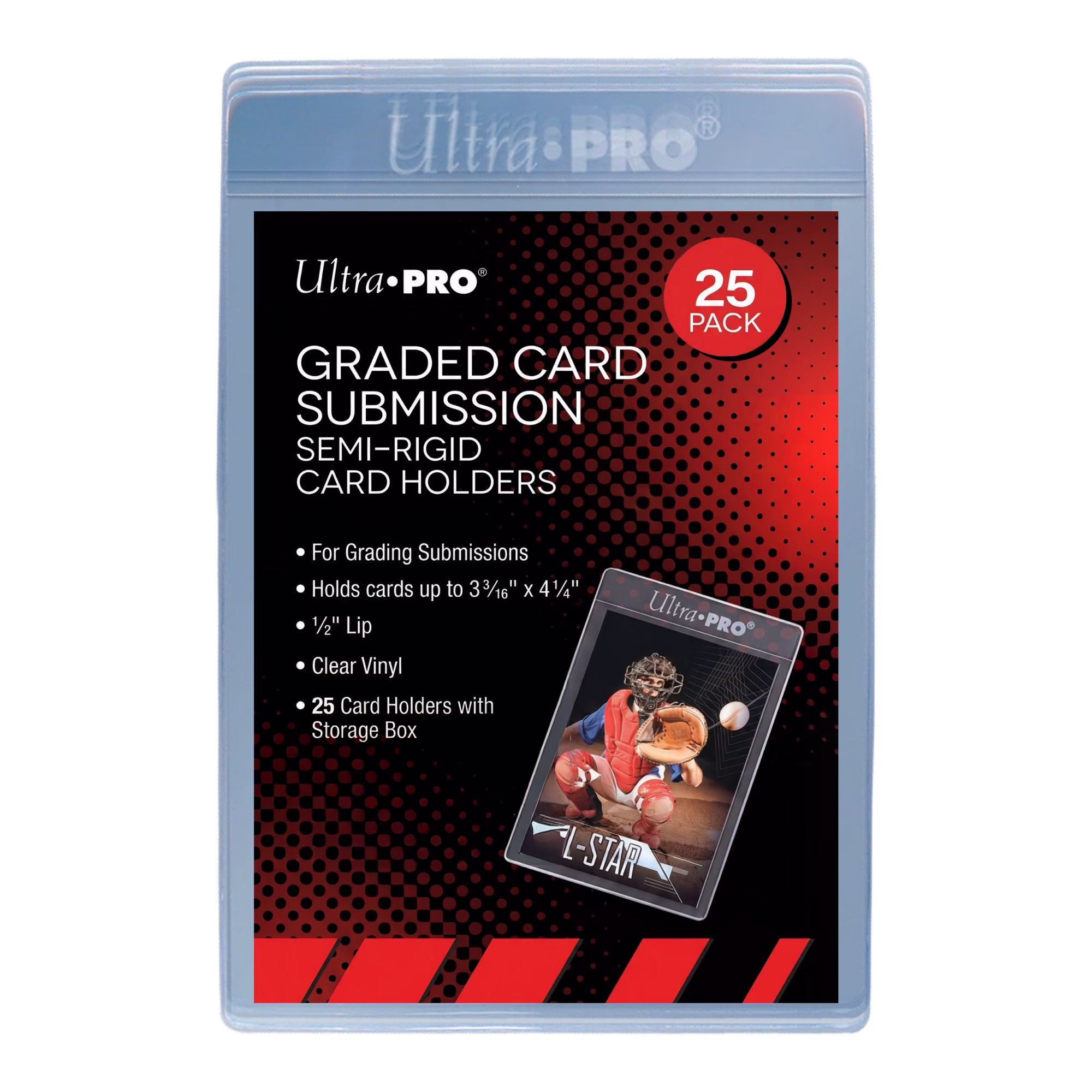 Ultra PRO Pokémon Semi-Rigid Card Holders - 25 stk.
