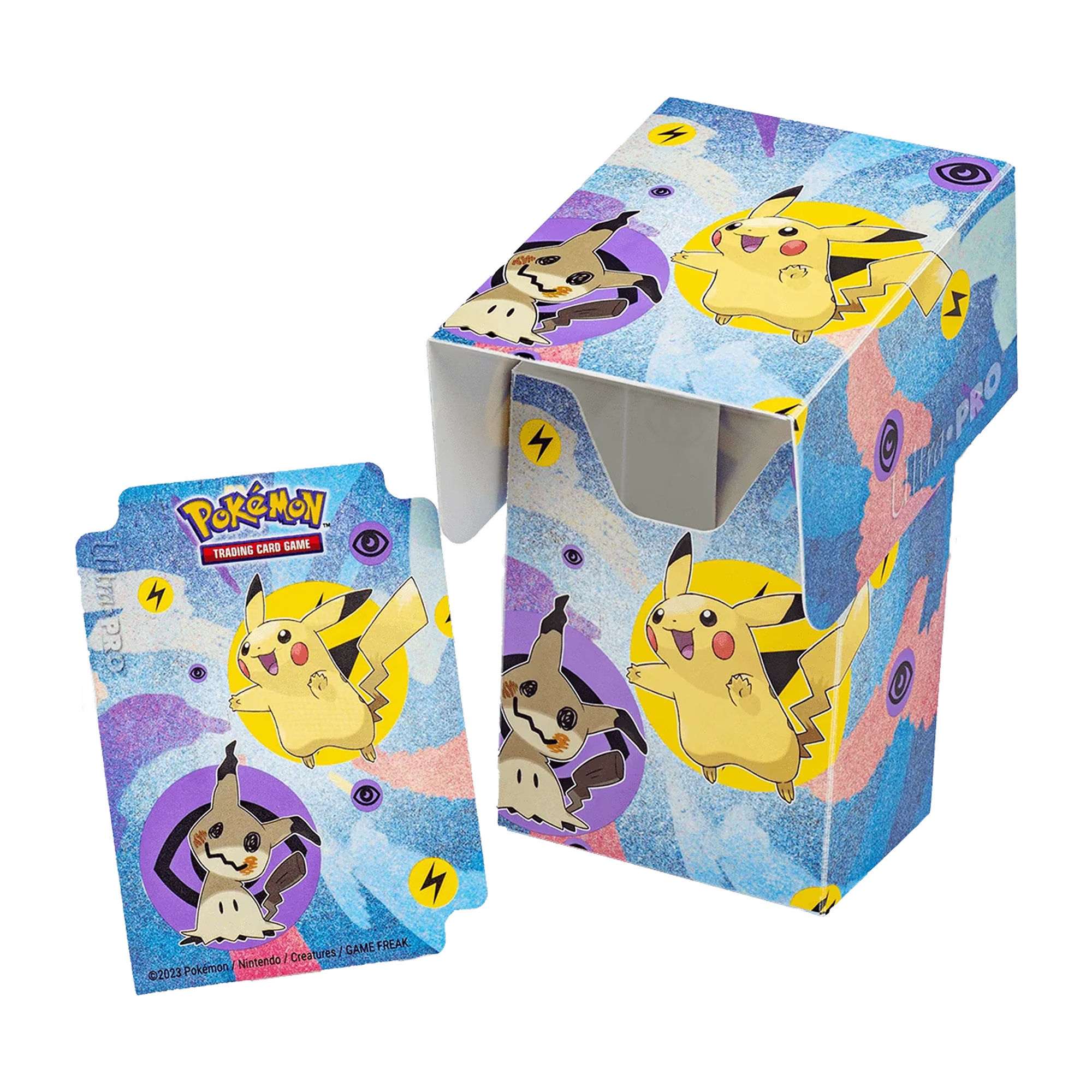 Ultra PRO Pokémon Pikachu & Mimikyu Deck Box