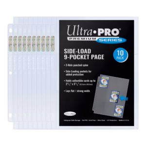 Ultra Pro Side Load Mappelommer Ringbind 10 stk
